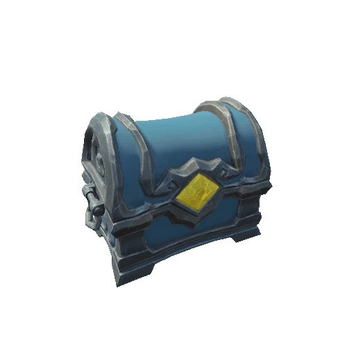 Animated PBR Chest _Silver